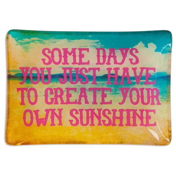Natural Life Glass Tray Create Your Own Sunshine, , large image number 1
