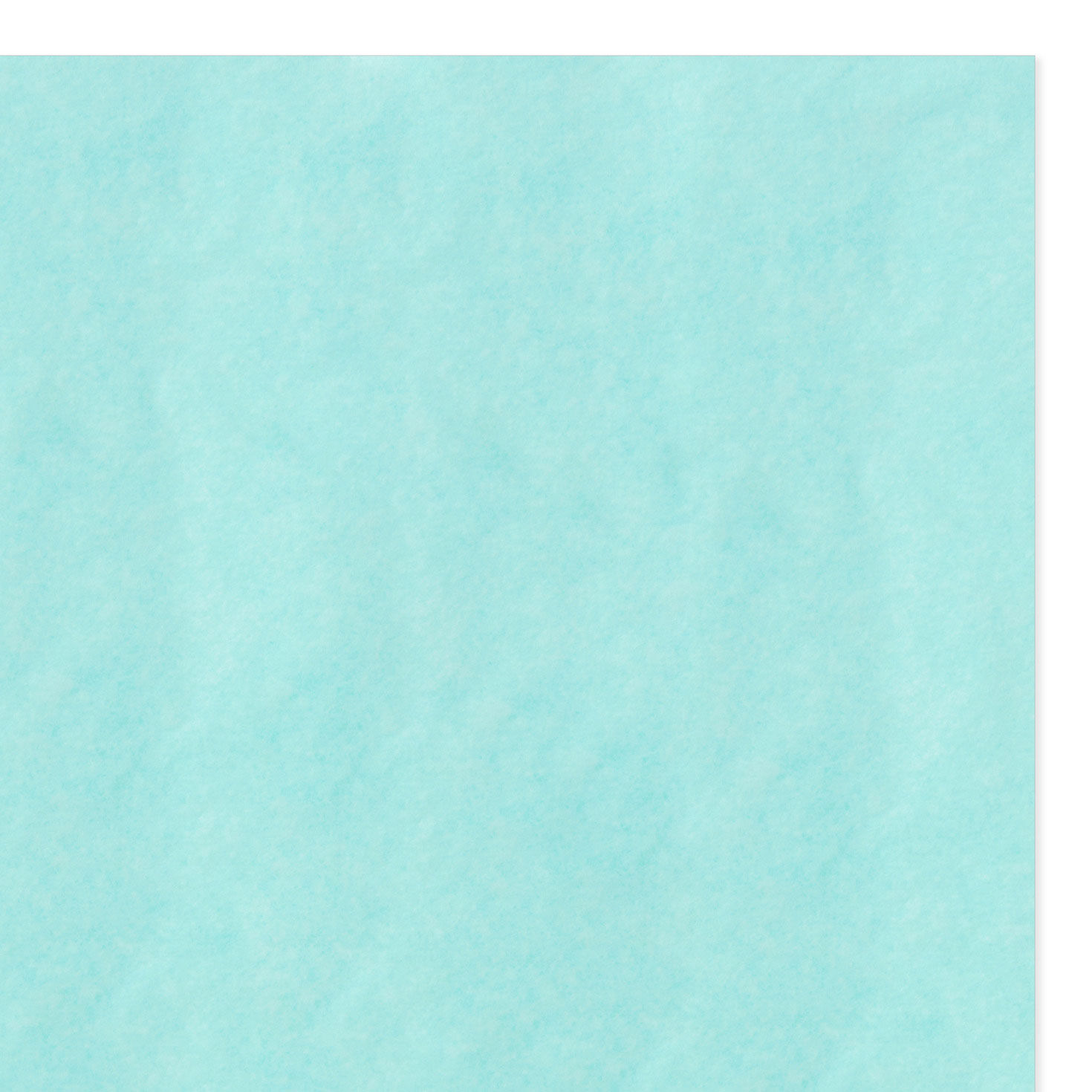 Solid Aquamarine Tissue Paper, 8 sheets for only USD 1.99 | Hallmark