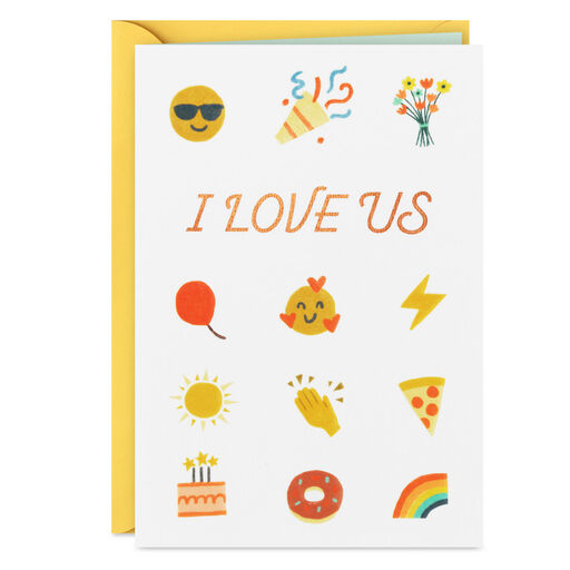 I Love Us Romantic Love Card, 