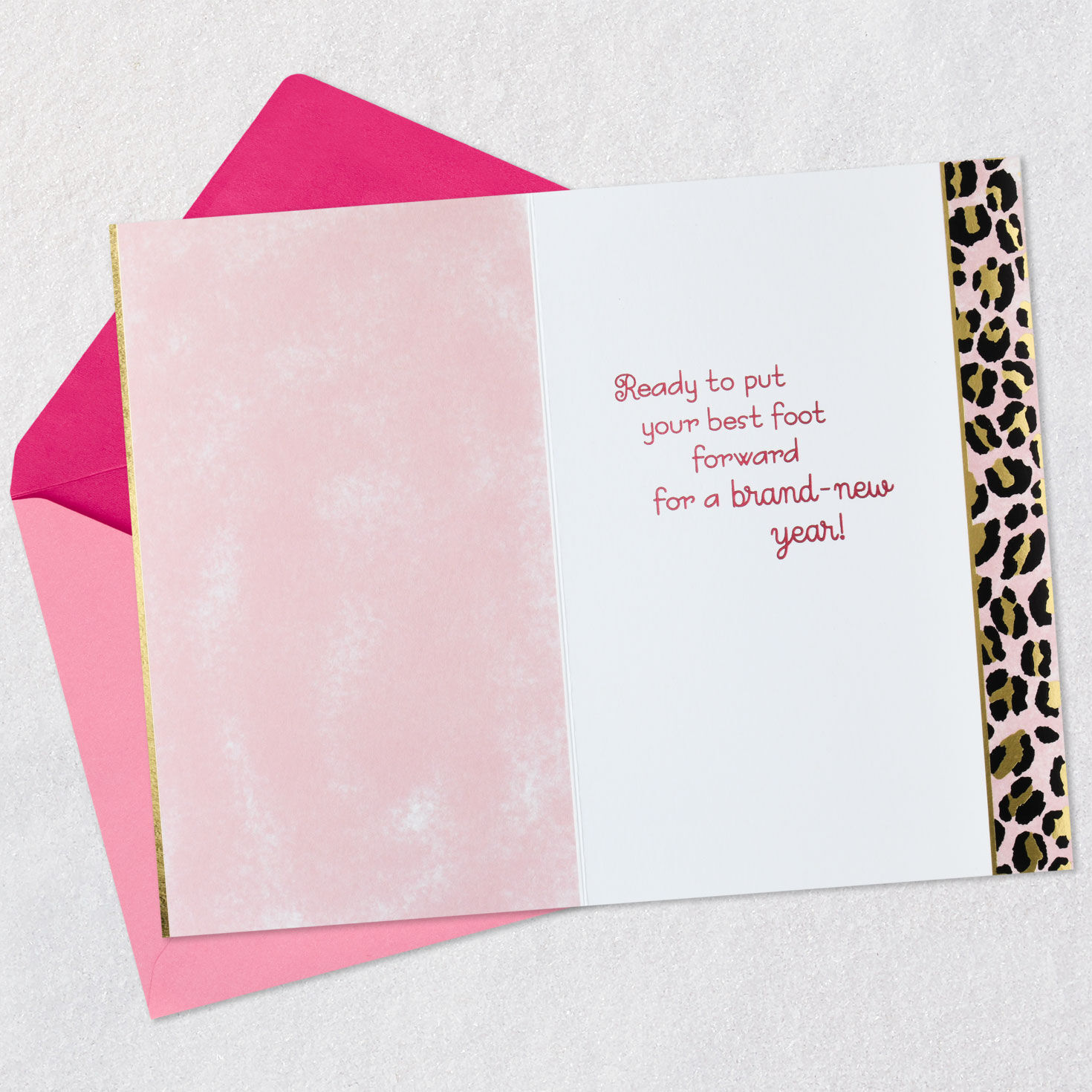 Putting Your Best Foot Forward Birthday Card, , large image number 3