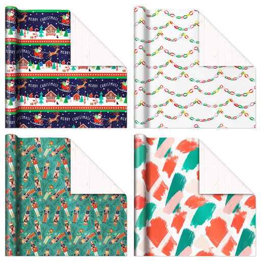 Nutcracker Sweet! Christmas Wrapping Paper Set, 
