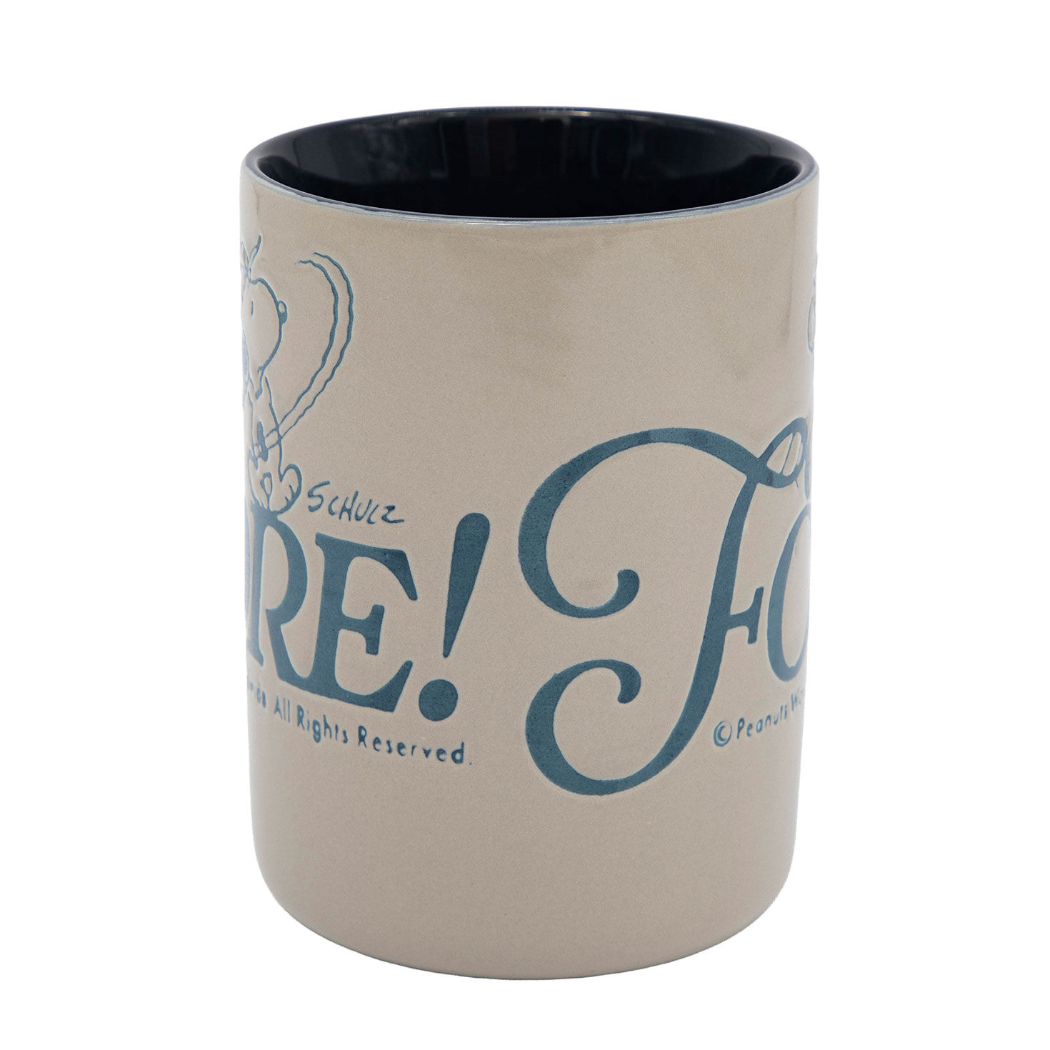 Peanuts Snoopy Blue Golfing Snoopy Mug side image number 3