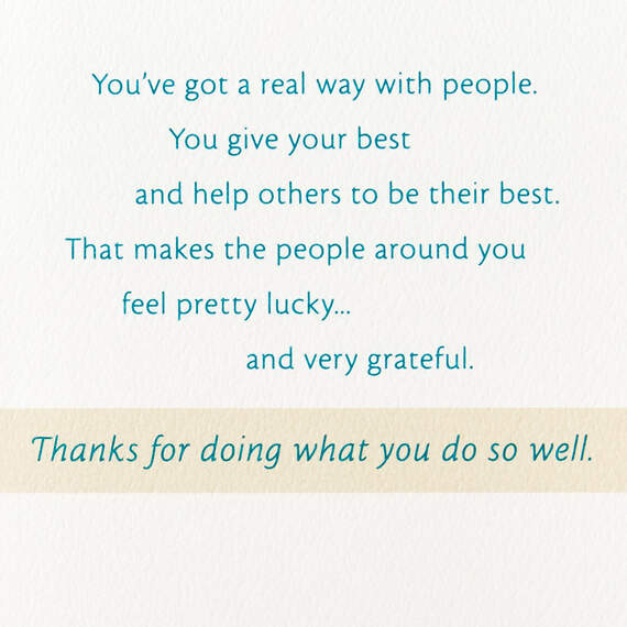 You Make a Difference Thank-You Card, , large image number 2