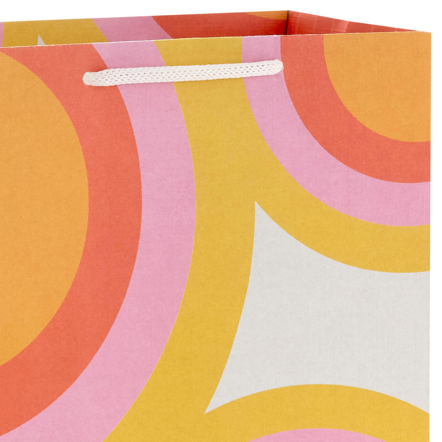 9.6" Warm Concentric Circles Medium Gift Bag for only USD 3.99 | Hallmark