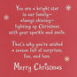 Mod Ornaments Granddaughter Christmas Card sentiment image number 2
