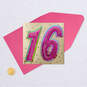 Sequined Sweet 16 Birthday Card for Her, , large image number 5