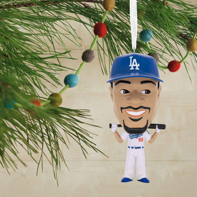 MLB Los Angeles Dodgers™ Mookie Betts Bobblehead Ornament, , large image number 2