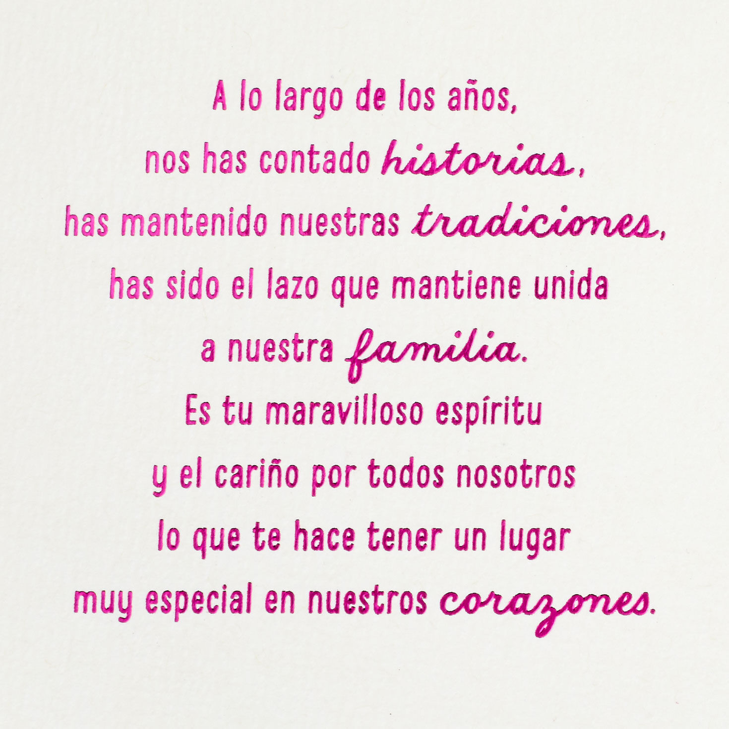 Thanks for Everything Spanish-Language Mother's Day Card for Grandma, , large image number 2