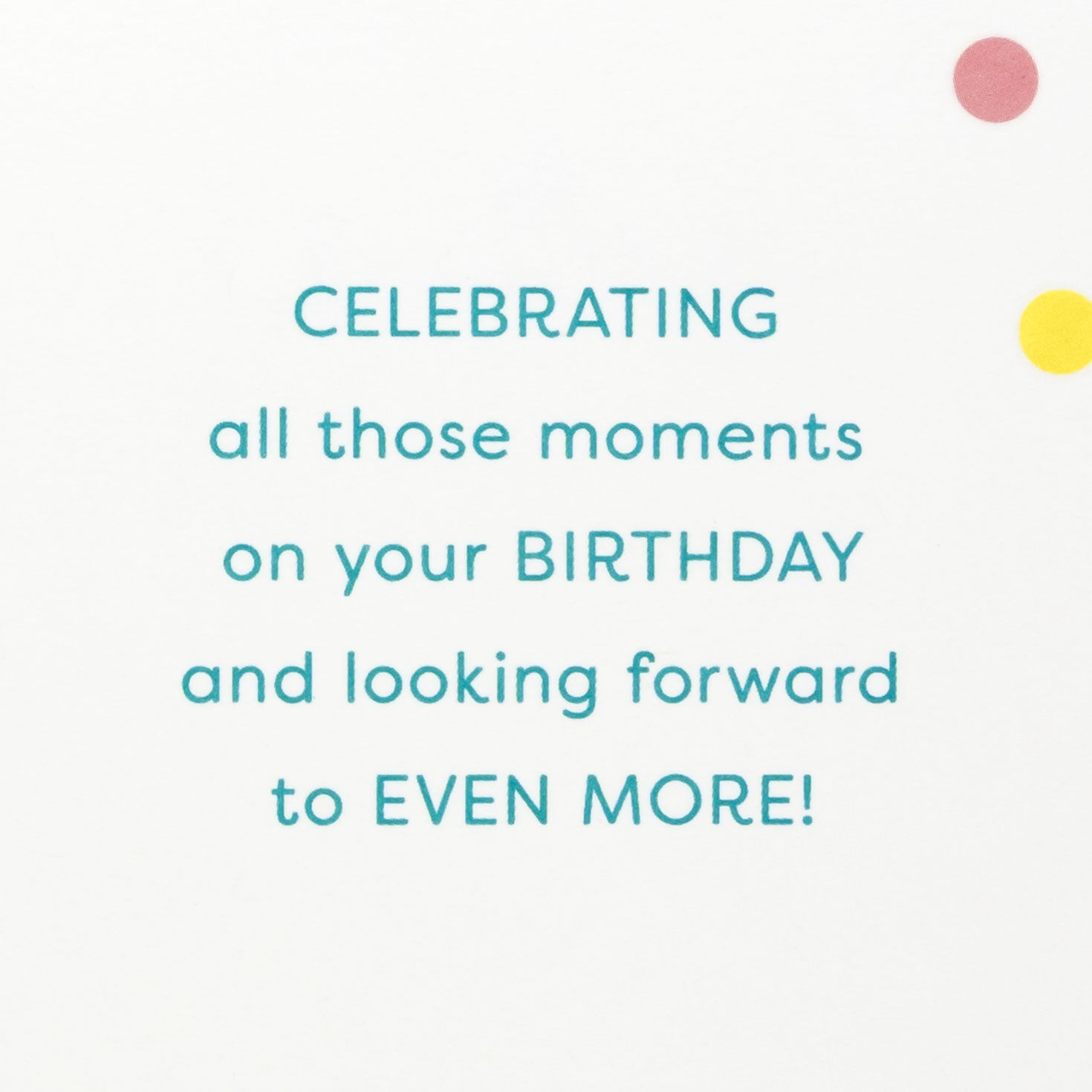 Balloons Birthday Card for Granddaughter Sentiment image number 3