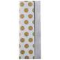 Gold Dots on White/Silver Reversible Tissue Paper, 4 Sheets, , large image number 1