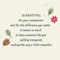 Pine Cones and Stars on Hunter Green Therapist Christmas Card Sentiment image number 2