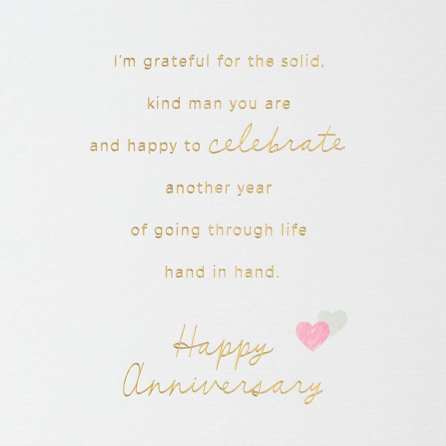 Romantic Anniversary Card for Husband Sentiment image number 3