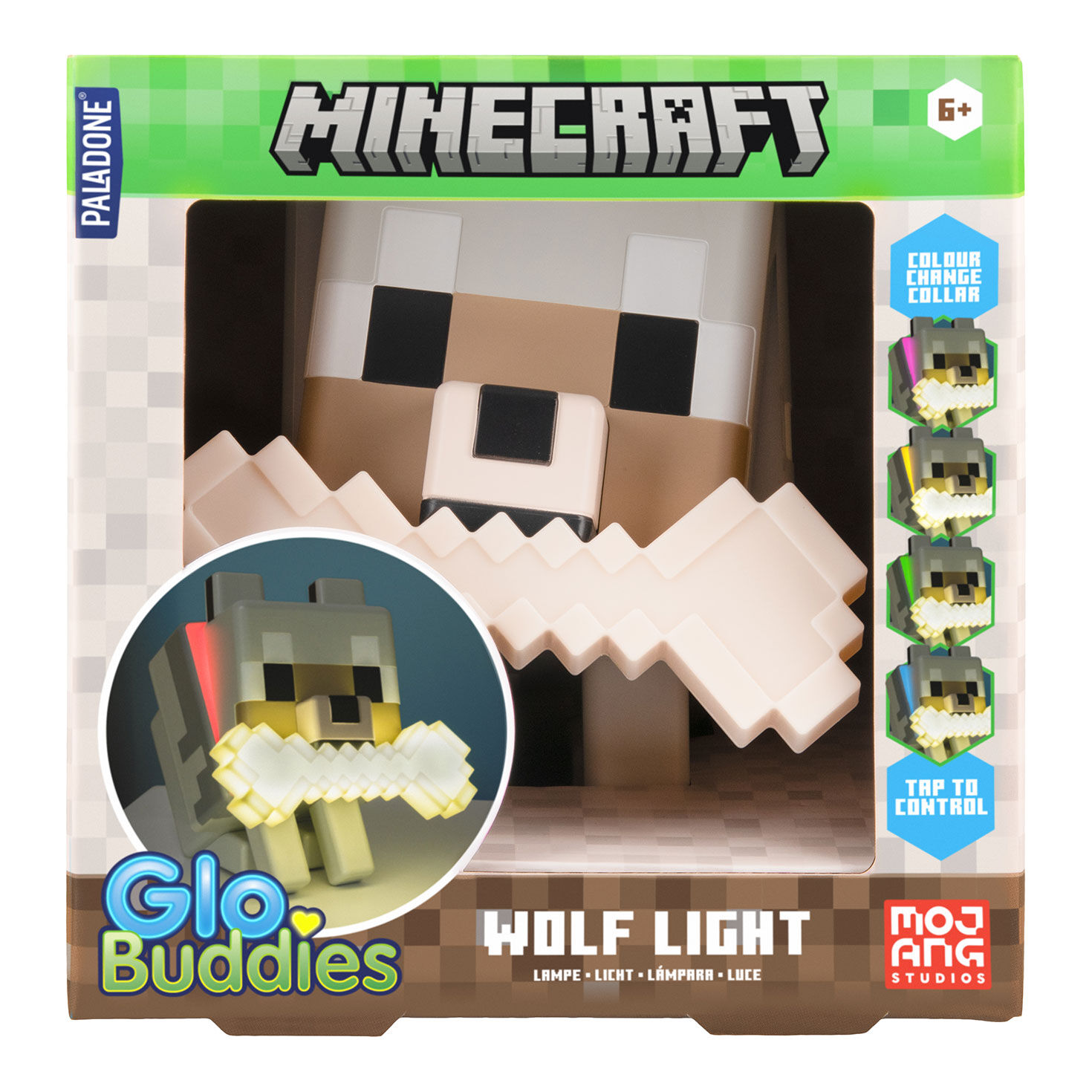 Minecraft Color-Changing Wolf Light package front image number 3