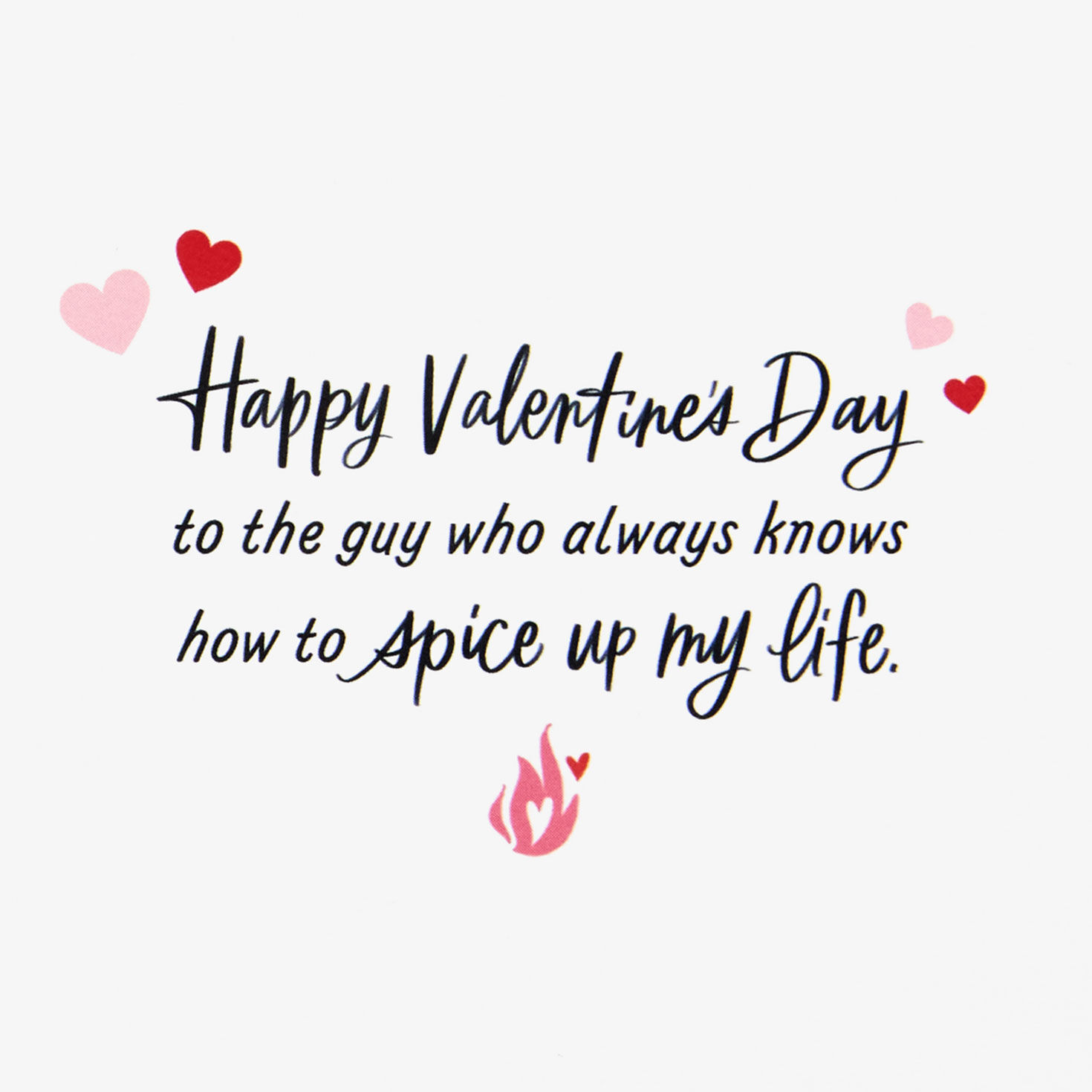 Hot Sauce Bottle Smoking Hot Valentine's Day Card Sentiment image number 2