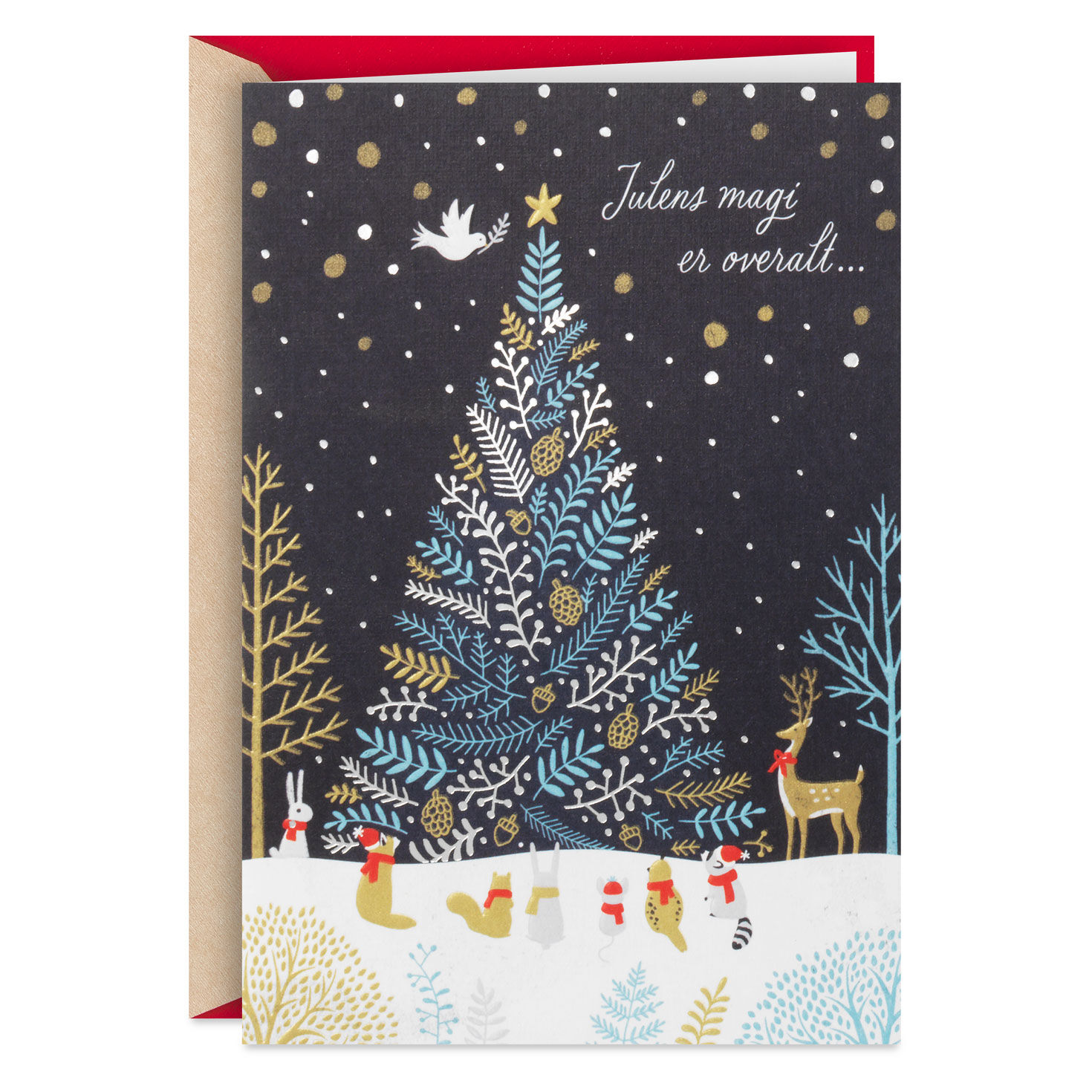 The Magic Is Everywhere Norwegian Language Christmas Card