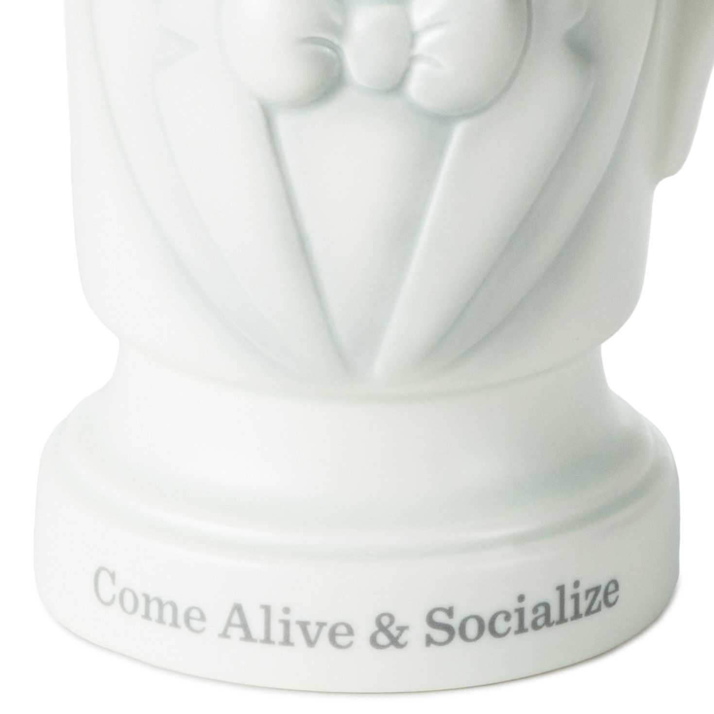 Disney The Haunted Mansion Singing Bust Sculpted Mug upclose base detail image number 3