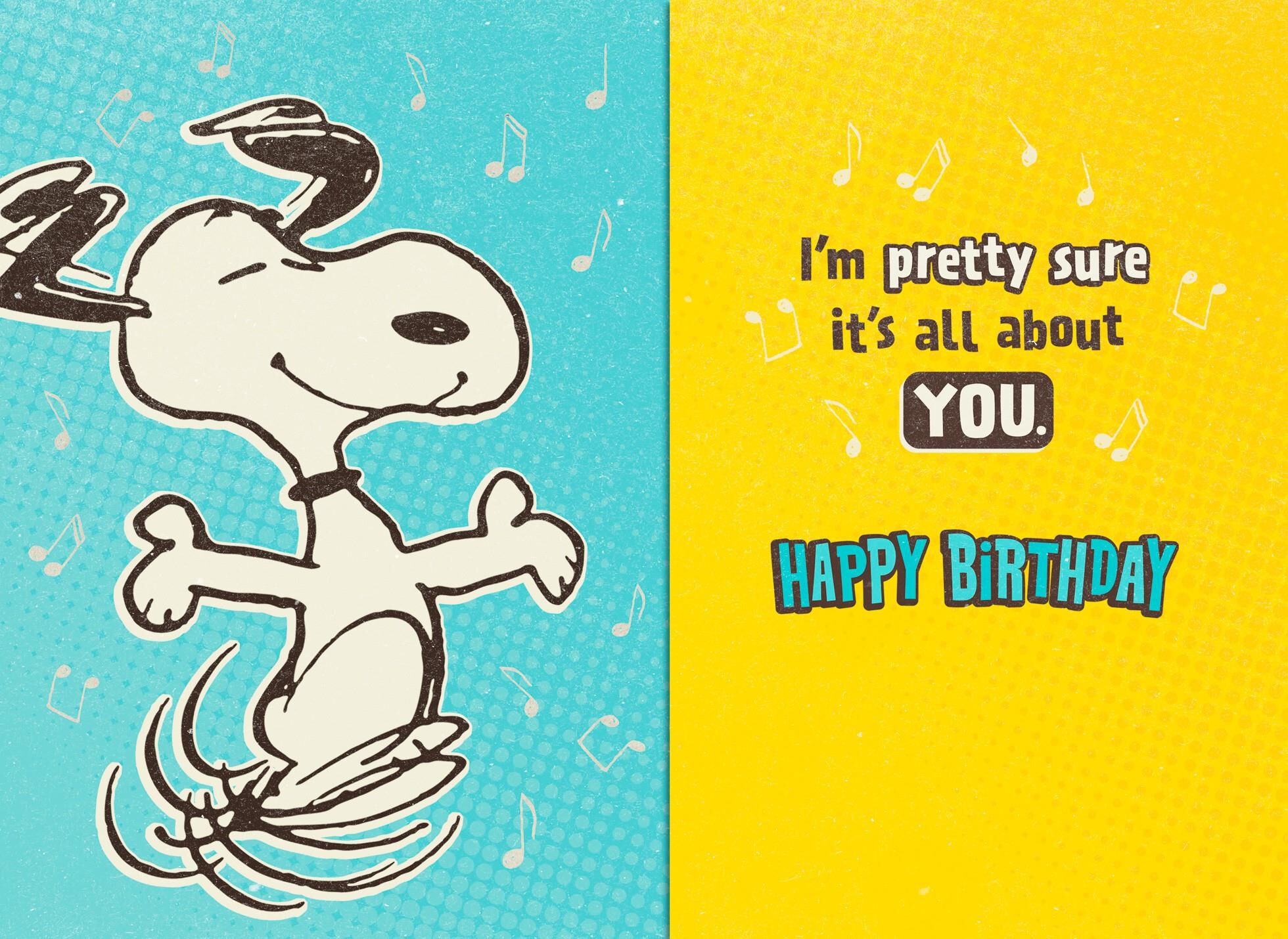 Happy Dance Peanuts Snoopy Shefalitayal
