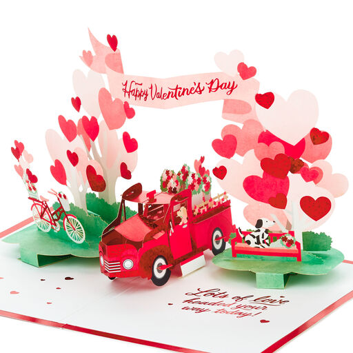 Special Delivery 3D Pop-Up Valentine's Day Card, 