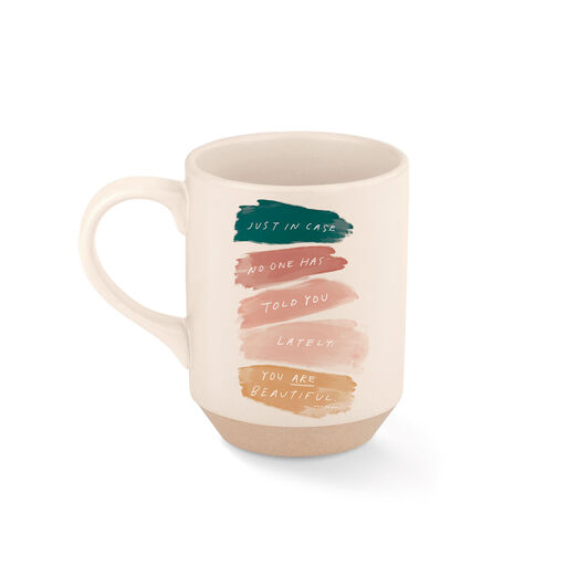 Fringe Studio Morgan Harper Nichols You Are Beautiful Mug, 11 oz., 