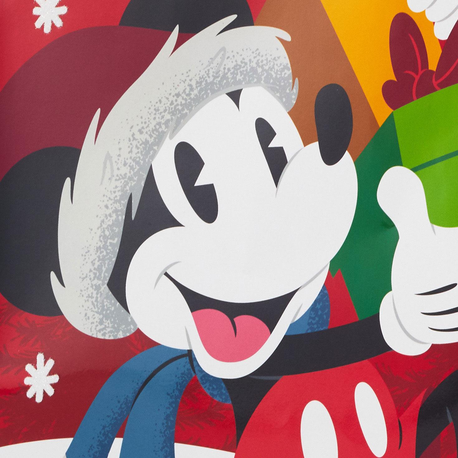 13 Disney Mickey Mouse in Santa Hat Large Christmas Gift Bag Gift Bags Hallmark