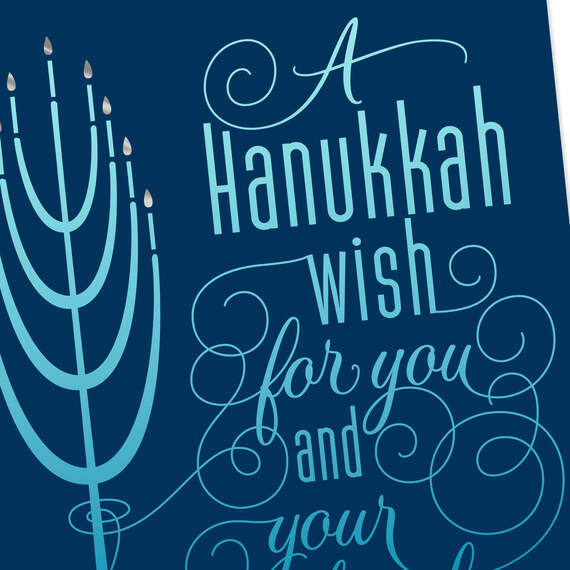 Blessings and Love Hanukkah Card For All, , large image number 4