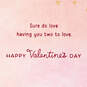 For a Wonderful Daughter and Her Husband Valentine's Day Card, , large image number 3