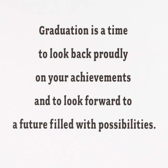 Future Filled With Possibilities 2023 College Graduation Card, , large image number 2
