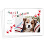 Fun Pawlidays Pet Flat Holiday Photo Card, , large image number 1