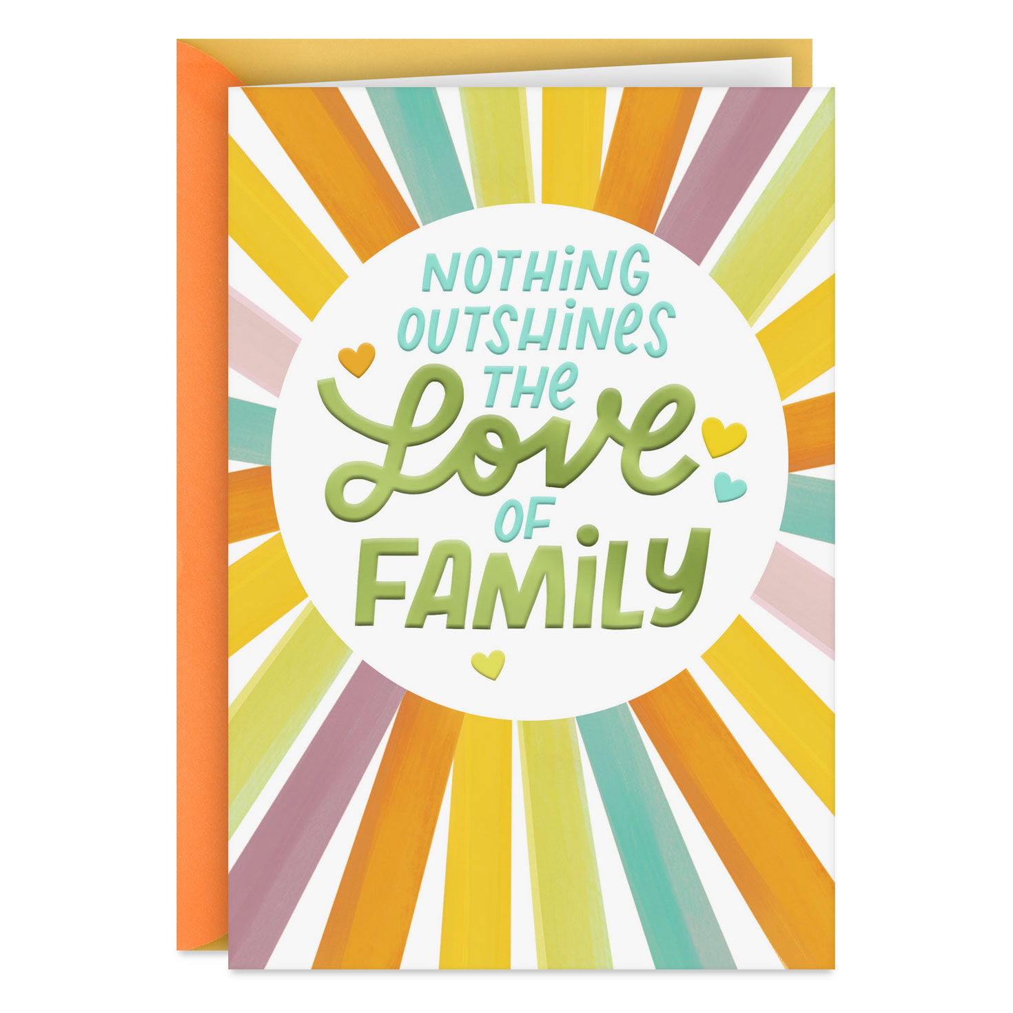 The Love of Family Easter Card to Both