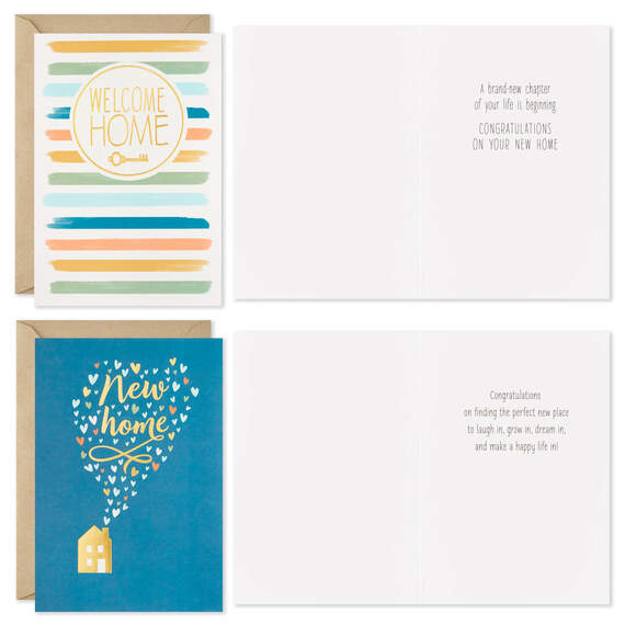 Assorted Designs Boxed New Home Congratulations Cards, Pack of 16, , large image number 3