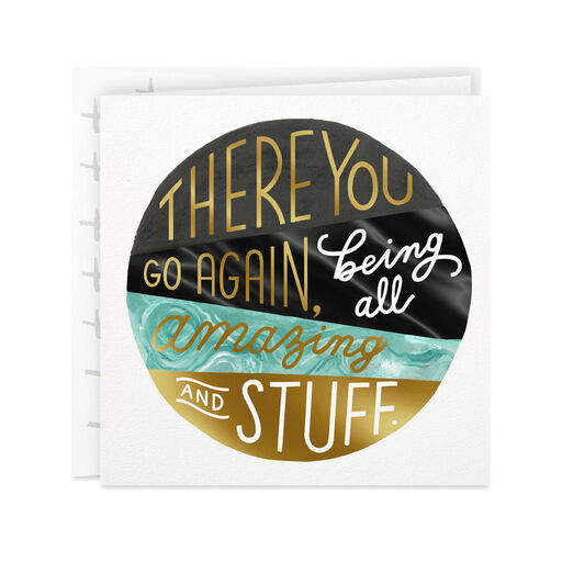 There You Go Again Thank-You Card, 