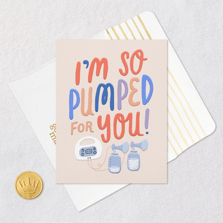 Pumped Greeting Card Pumped Greeting Card