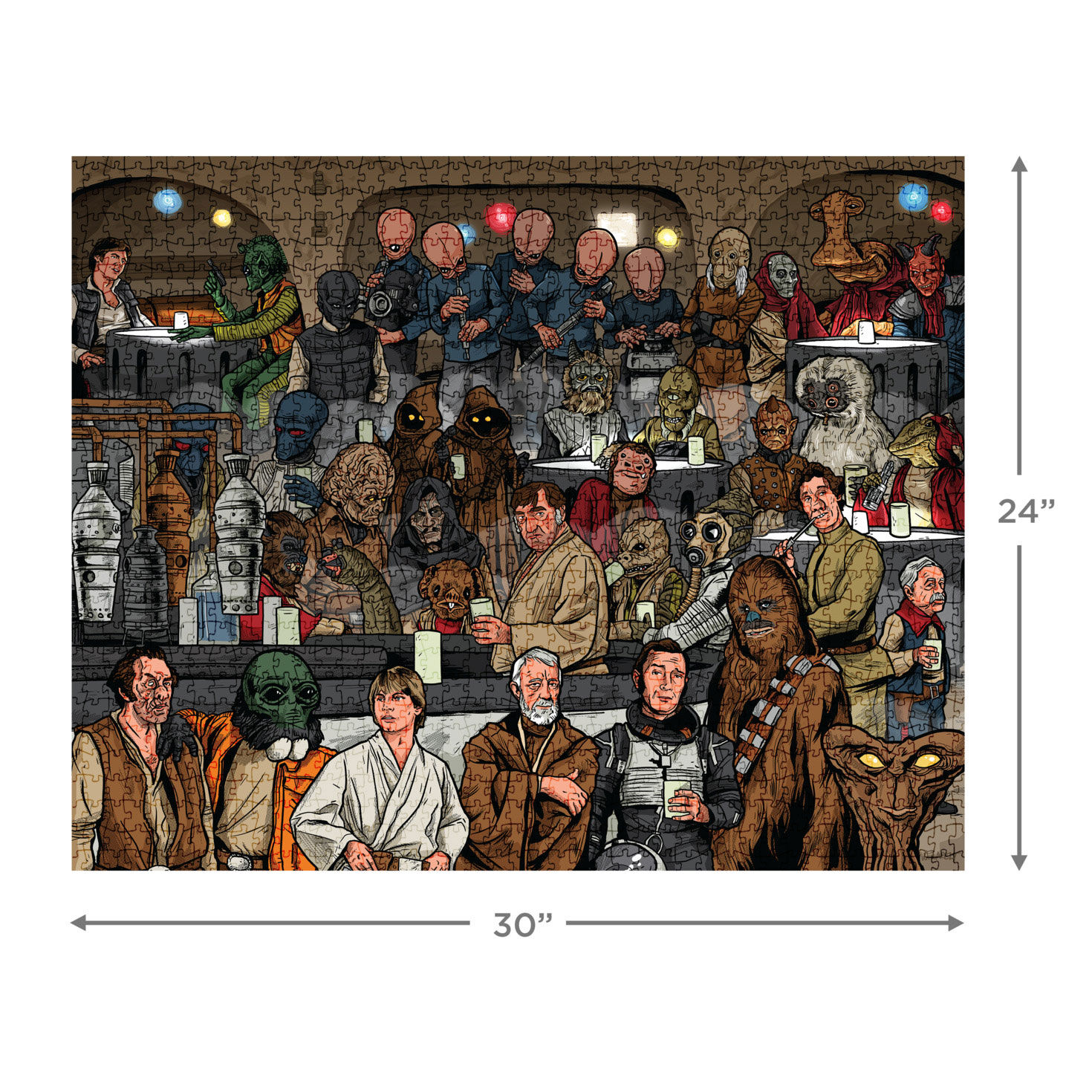 Star Wars&trade; Mos Eisley Cantina 1000-Piece Jigsaw Puzzle, , large image number 5