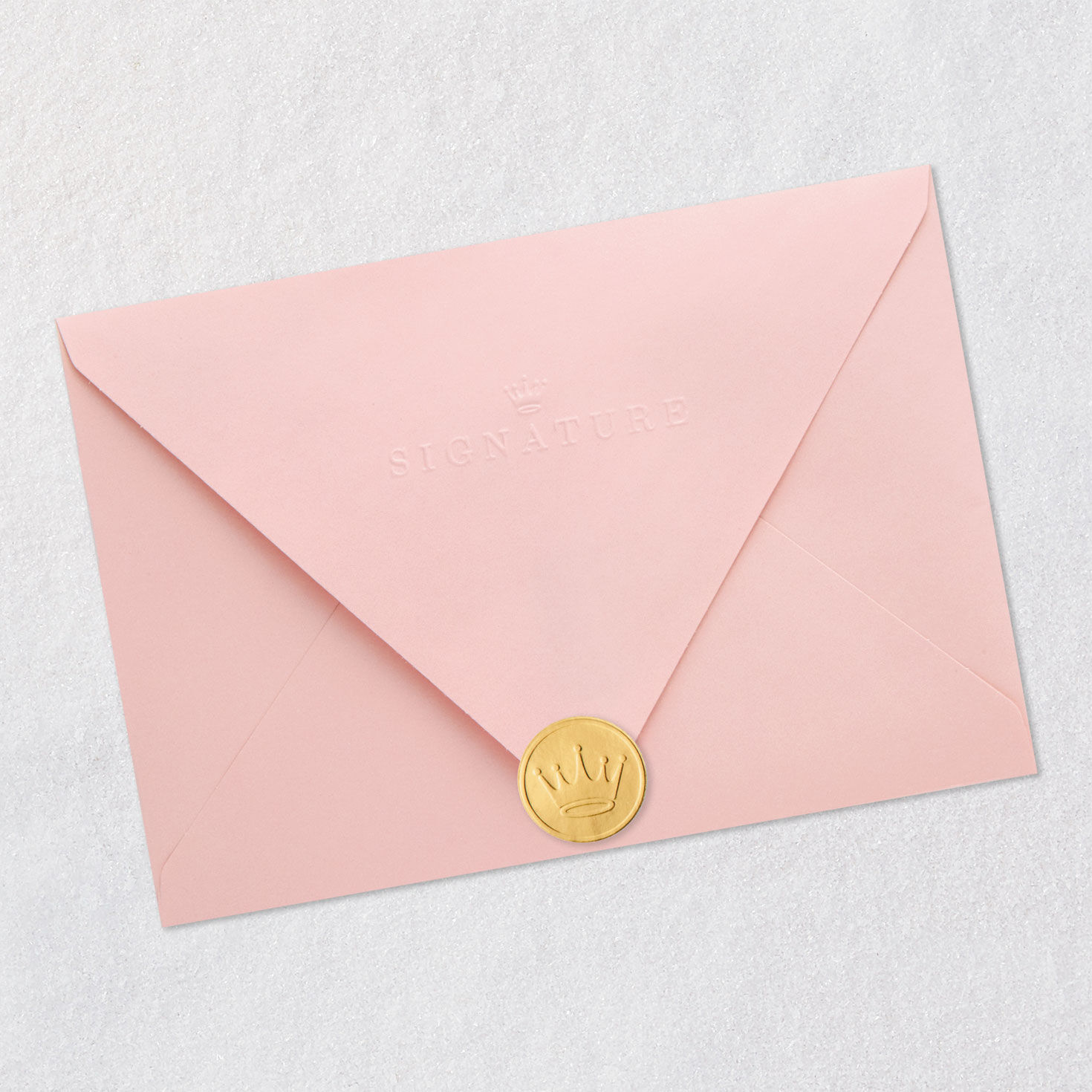 Spring Flowers, Butterflies and Eggs Easter Card Envelope Back with Seal image number 7