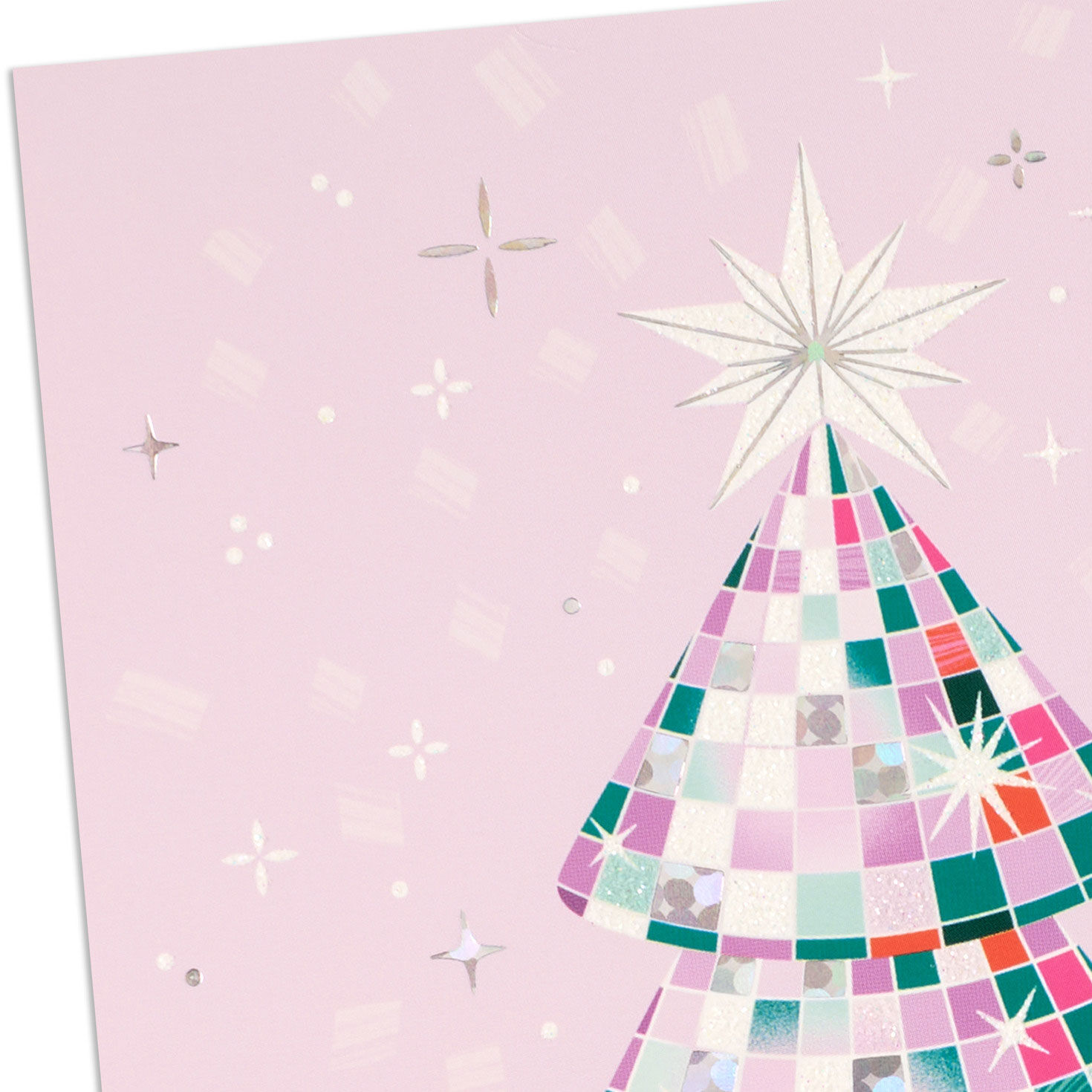 Sparkling Tree on Pink Boxed Christmas Cards, Pack of 16 for only USD 15.49 | Hallmark