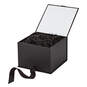 Black 5x7 Large Gift Box With Shredded Paper Filler, , large image number 3