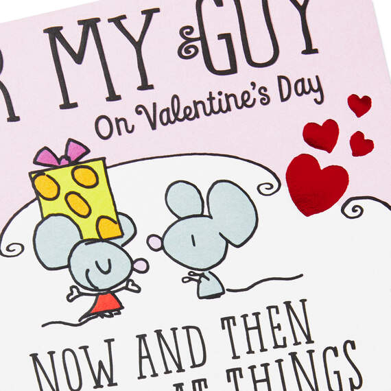 For My Guy Funny Pop-Up Valentine's Day Card for Him, , large image number 4