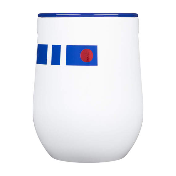Corkcicle Star Wars R2-D2 Stainless Steel Stemless Wine Glass, 12 oz., , large image number 2