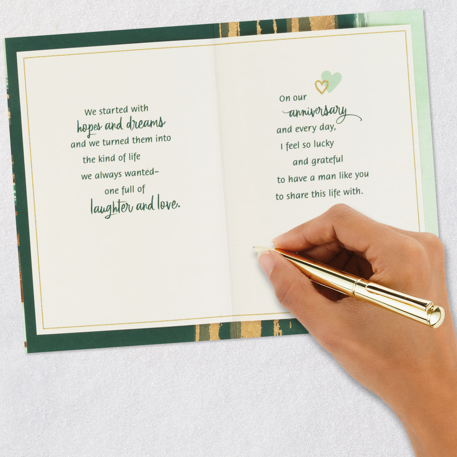 Love the Life We&rsquo;ve Made Together Anniversary Card for Him, , large image number 7