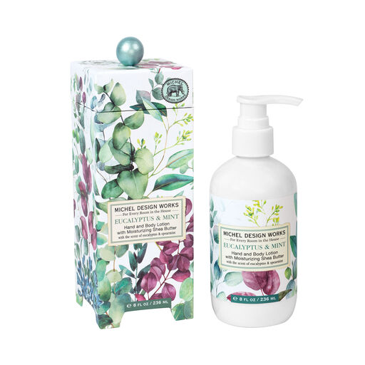 Eucalyptus and Mint Lotion Hand and Body Lotion, 8 oz., 