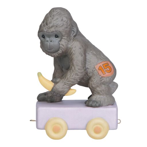 Precious Moments® It's Your Birthday Go Bananas Gorilla  Figurine, Age 15, 