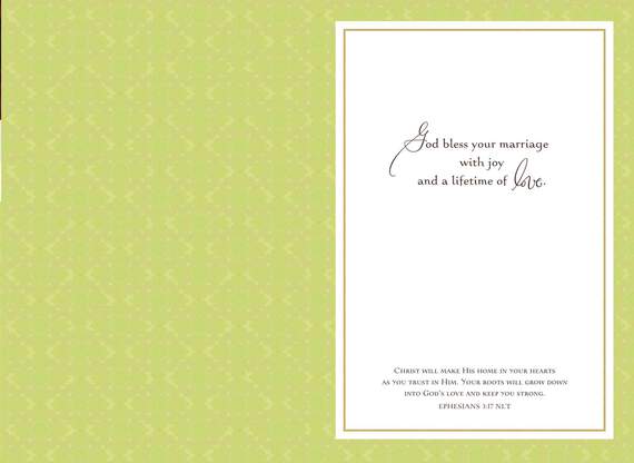 Wedding Blessing Religious Wedding Card, , large image number 2