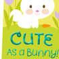 Cute As a Bunny Sweet Little You Easter Card, , large image number 4