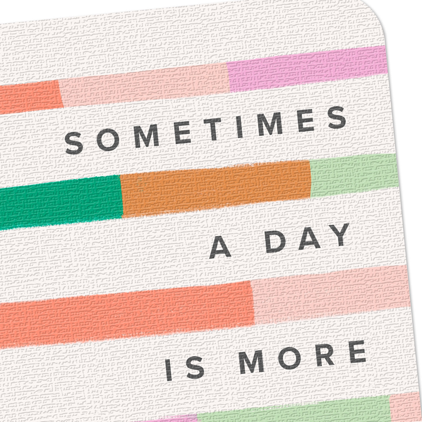 Colorblocked Lines Celebrate Card Card Front Detail image number 4