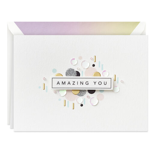 Amazing You Boxed Blank Note Cards Multipack, Pack of 8, 