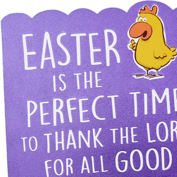 Thankful for Good and Wonderful Things Easter Card, , large image number 4