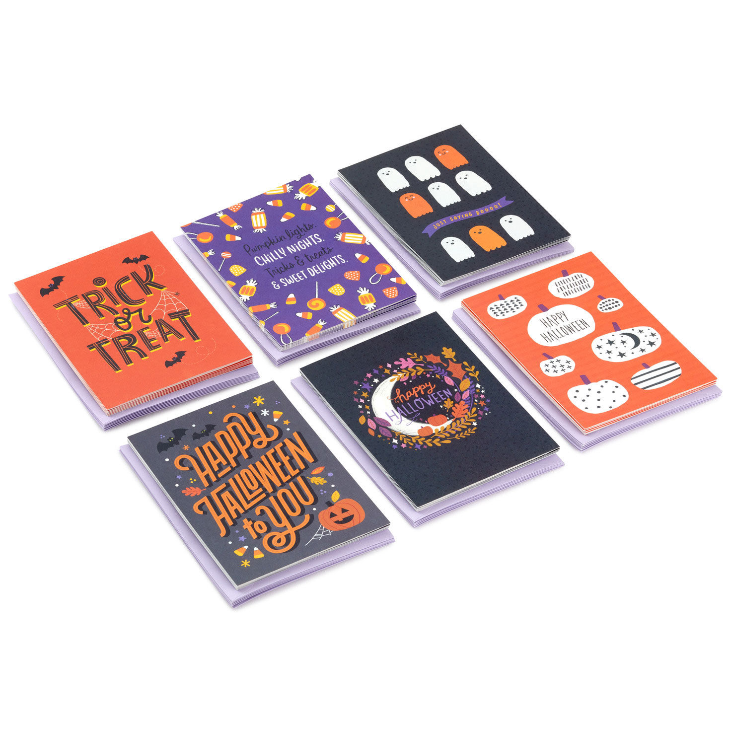 Tricks and Treats Assorted Blank Halloween Cards, Pack of 36 for only USD 9.99 | Hallmark