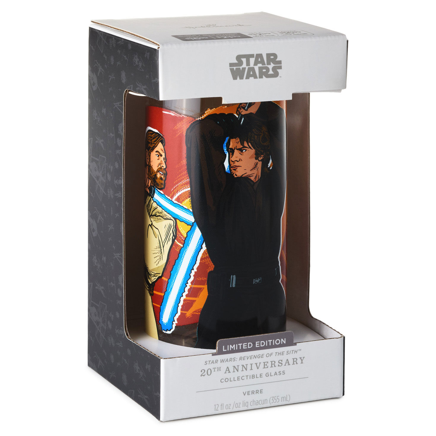 Star Wars Battle on Mustafar Drinking Glass package front image number 4