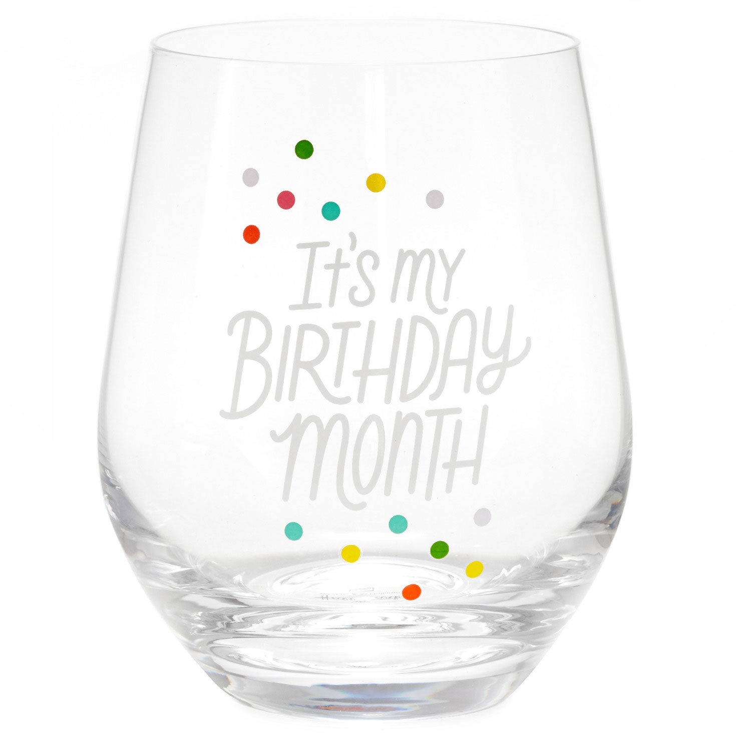 Birthday Month Tea Towel and Wine Glass Bundle, , large image number 3