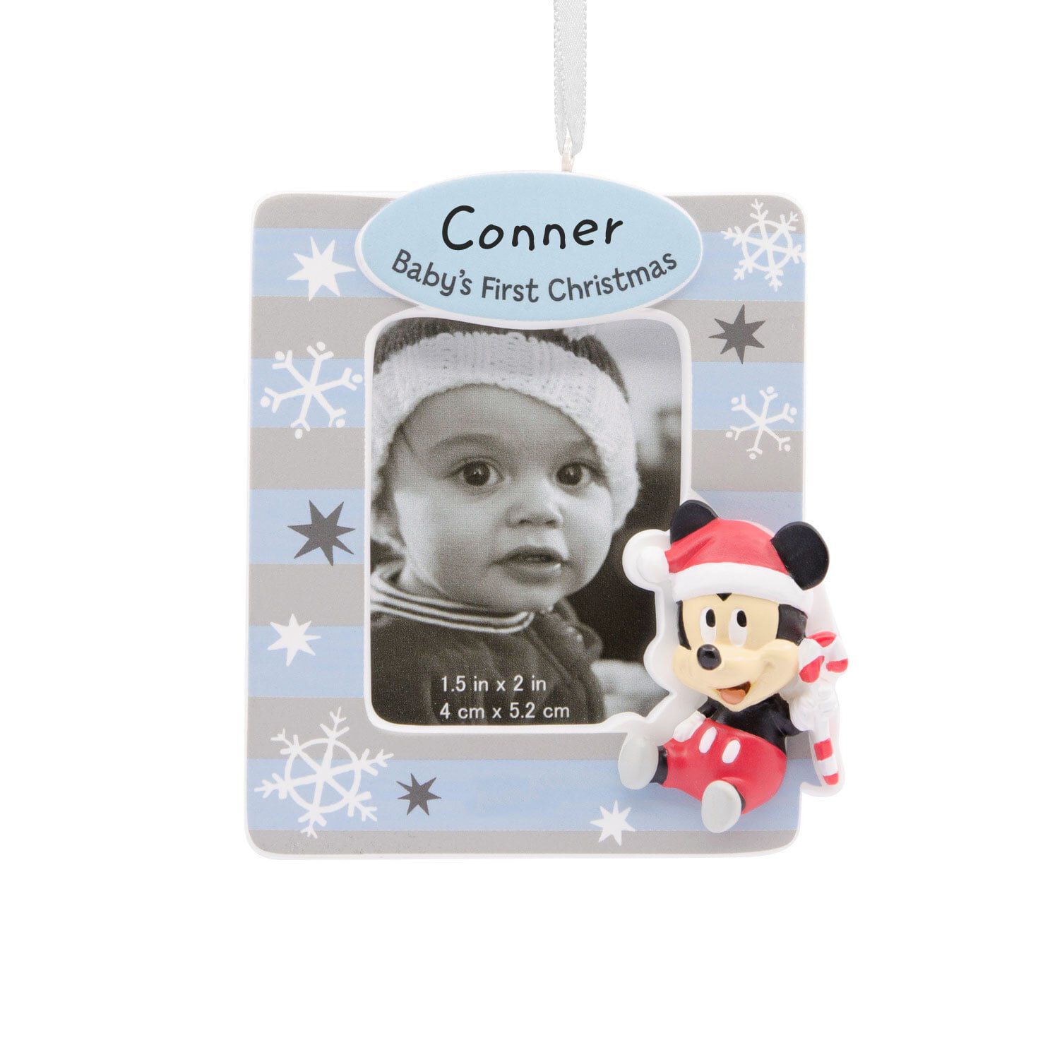 baby's first christmas ornament disney